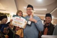 Wakil Bupati Tanah Datar, Ahmad Fadly menghadiri acara khatam Al Qur’an dan wisuda tahfiz di Rumah Tahfiz Daarul Qur’an, Kecamatan Batipuh, Senin (9/6/2025). (Foto: Prokopim Tanah Datar)