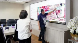 Wali Kota Pariaman Yota Balad menyampaikan tiga proposal pembangunan strategis kepada Kementerian PUPR RI, Senin (23/6/2025). (Foto: Kominfo Pariaman)