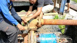Pemkab Dharmasraya aktifkan kembali 3 SPAM skala IKK setelah lama terbengkalai. (Foto: Pemkab Dharmasraya)