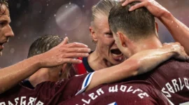 Norwegia sukses mengalahkan Italia 3-0 pada Kualifikasi Piala Dunia 2026 Zona Eropa pada Jumat (6/6/2025) dini hari WIB. (Foto: IG @ herrelandslaget)