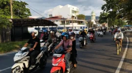 Honda Hayati membagikan tips aman menghadapi kendaraan yang rem mendadak. (Foto: Dok. Honda Hayati)