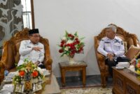 Wakil Wali Kota Padang, Maigus Nasir memimpin Rapat Koordinasi Persiapan Pergelaran Seni bersama sejumlah pimpinan OPD, Rabu (4/6/2025). (Foto: Prokopim Padang)