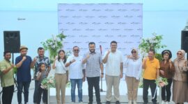 Wali Kota Padang, Fadly Amran meresmikan pembukaan Atrium by Lighthouse Padang, Sabtu (7/6/2025). (Foto: Prokopim Padang)
