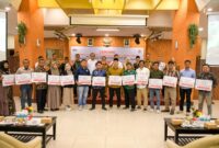 PT Semen Padang menyalurkan lebih dari Rp2,2 miliar untuk mendukung 98 program pemberdayaan yang menjangkau lebih dari 4.400 penerima manfaat. (Foto: PT Semen Padang)