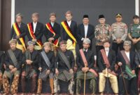 Wali Kota Bukittinggi, Ramlan Nurmatias menghadiri prosesi 
