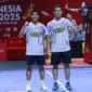 Pasangan ganda putra Indonesia Sabar/Reza menjadi satu-satunya wakil Indonesia di final Indonesia Open 2025. (Foto: PBSI)