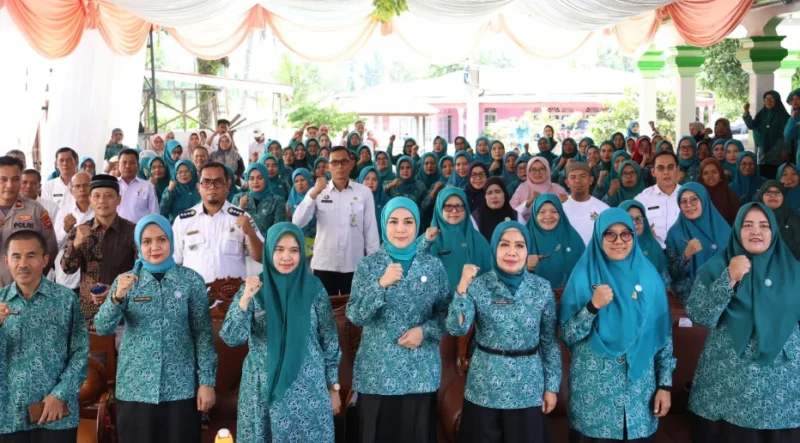 Nagari Singguliang mewakili Padang Pariaman dalam Penilaian Lomba Gerakan PKK Tingkat Provinsi Tahun 2025. (Foto: Kominfo Padang Pariaman)