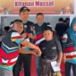 Camat Lubeg Nofiandi Amir menghadiri sunatan massal yang digelar Kongsi Kematian Masjid Al-Muhajjirin RW XI Kelurahan Parak Laweh Pulau Aia Nan XX Sabtu (28/6/2025). (Foto: Ist)