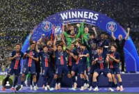 Paris Saint-Germain (PSG) membantai Inter Milan 5-0 di final Liga champions 2024/2025. (Foto: IG @psg)