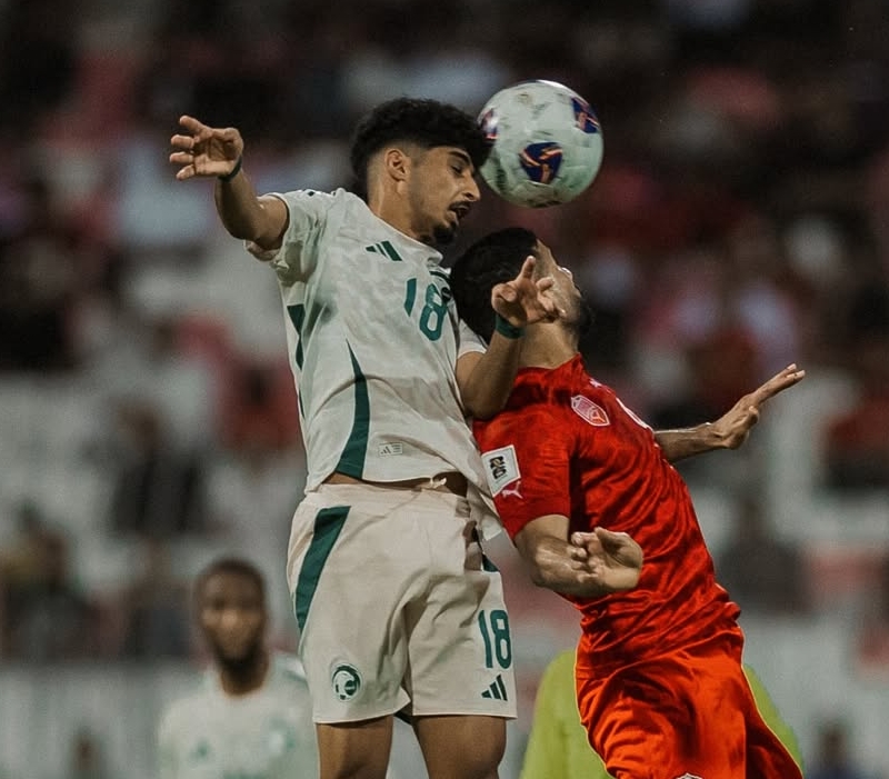 Arab Saudi meraih kemenangan 2-0 atas Bahrain pada matchday kesembilan Grup C kualifikasi Piala Dunia 2026 zona Asia. (Foto: IG Saudint)