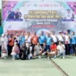 Wali Kota Pariaman Yota Balad membuka Kejuaraan Tenis Internasional Baveti 2025, Jumat (27/6/2025). (Foto: Kominfo Pariaman)