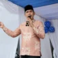 Camat Lubeg Nofiandi Amir menyampaikan sambutan. (Foto: Ist)