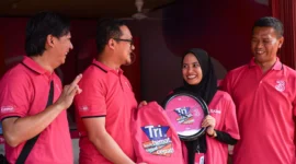 Indosat melalui brand Tri memperluas jangkauan jaringan  hingga ke pelosok daerah. (Foto: Dok. Indosat)