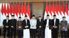Rombongan Amirul Hajj yang dipimpin Menteri Agama RI, Nasaruddin Umar, telah kembali ke Tanah Air pada Rabu (18/6/2025). (Foto: Kemenag)