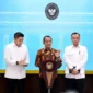 Menteri Investasi/Kepala BKPM, Bahlil Lahadalia memberikan keterangan pers di Kantor Presiden, Jakarta Pusat, Selasa (10/6/2025). (Foto: Kementerian ESDM)