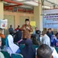 Wakil Wali Kota Padang Maigus Nasir menghadiri sosialisasi produk dan layanan perbankan Bank Nagari Cabang Pasar Raya Padang di Lantai II Fase VII Pasar Raya Padang, Kamis (19/6/2025). (Foto: Prokopim Padang)