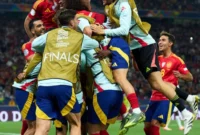 Spanyol melaju ke final UEFA Nations League usai mengalahkan Prancis 5-4. (Foto: IG @sefutbol)