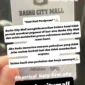 Manajemen Basko City Mall klarifikasi tidak pernah menggunakan pihak ketiga dan tak memungut biaya dalam proses rekrutmen. (Foto: Tangkapan layar Instagram @baskocitymall)
