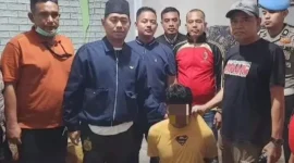 Terduga pelaku mutilasi di Padang Pariaman saat diamankan polisi. (Foto: IG Polres Padang Pariaman)