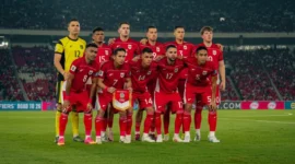 Timnas Indonesia di laga Kualifikasi Piala Dunia 2026.  (Foto: PSSI)