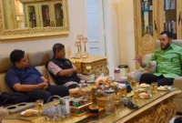 Wali Kota Padang Fadly Amran menerima audiensi jajaran pengurus Yayasan RPN di kediaman resminya, Kamis (10/7/2025). (Foto: Prokopim Padang)