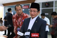 Menteri Agama Nasaruddin Umar di Komplek Parlemen Senayan (Foto: Kemenag/Amirul Ikhsan)