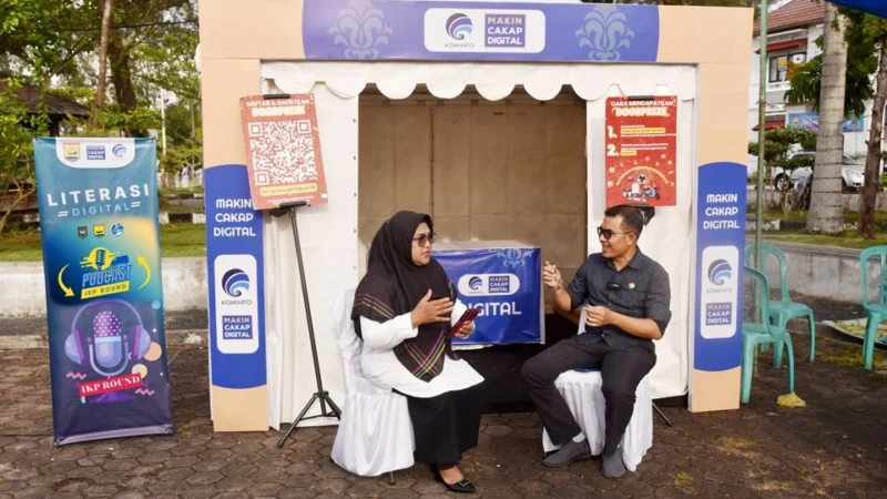 Dinas Kominfo Kota Pariaman meluncurkan Podcast “IKP Round”. (Foto: Diskominfo Pariaman)