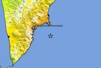 Gempa M 8,7 mengguncang Kamchatka, Rusia Timur Jauh memicu tsunami setinggi 4 meter. (Foto: BMKG)