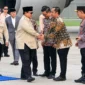 Presiden Prabowo Subianto, tiba di tanah air pada Rabu (16/07/2025), usai menuntaskan rangkaian kunjungan kerja ke sejumlah negara di kawasan Timur Tengah, Amerika Latin, dan Eropa. (Foto: BPMI Setpres)