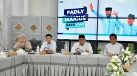 Wakil Wali Kota Padang Maigus Nasir membuka kegiatan Capacity Building TPID Padang di Gedung Putih Kediaman Resmi Wali Kota Padang, Rabu (23/7/2025). (Foto: Prokopim Padang)