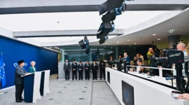 Presiden Prabowo dan Komisi Eropa sepakat perkuat kemitraan Indonesia-Uni Eropa demi stabilitas ekonomi dan geopolitik kawasan ASEAN dan dunia. (Foto: BPMI setpres)