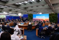 Konferensi Tingkat Tinggi (KTT) BRICS 2025 di Rio de Janeiro, Brasil, Minggu (6/7/2025). (Foto: BPMI Setpres)