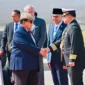 Presiden Prabowo Subianto tiba di Bandar Udara Brussel pada Sabtu sore (12/7/2025) waktu setempat. (Foto: BPMI Setpres)