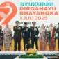 Wabup Solsel H. Yulian Efi menghadiri syukuran HUT Bhayangkara ke-79 di Aula Sarantau Sasurambi, Selasa (1/7/2025). (Foto: Humas Pemkab Solsel)