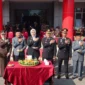 Bupati Dharmasraya Annisa Suci Ramadhani menghadiri upacara peringatan Hari Bhayangkara ke-79 di halaman Kantor Bupati Dharmasraya, Selasa (1/7/2025). (Foto: Pemkab Dharmasraya)