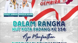 Pemko Padang menghapuskan denda PBB-P2 mulai 1 Juli hingga 31 Agustus 2025. (Foto: FB Diskominfo Padang)