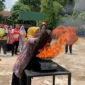 Dinas Damkar Padang aktif menggelar sosialisasi dan pelatihan kepada masyarakat untuk mencegah kebakaran. (Foto: Diskominfo Padang)