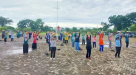 Mulai Rabu (9/7/2025), ASN Pemko Padang akan mengikuti senam bersama di Fase VII Pasar Raya Padang. (Foto: Diskominfo Padang)