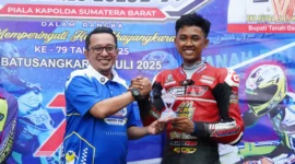 Bupati Tanah Datar Cup Race Series 2025 sukses digelar, Minggu (13/7/2025). (Foto: Prokopim Tanah Datar)