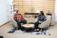 Wali Kota Pariaman, Yota Balad, menjadi narasumber dalam program nasional “Nusa Raya” yang diproduksi Kompas Gramedia pada Rabu (9/7/2025). (Foto: Kominfo Pariaman)