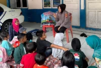 Komunitas Rappa menggelar Piknik Literasi Safety di Jalan Raya bertempat di Polres Padang Panjang. (Foto: Kominfo Padang Panjang)