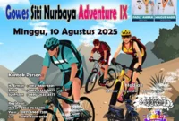 Sebanyak 11 ribu pesepeda telah mendaftarkan diri dalam gelaran Gowes Siti Nurbaya Padang 2025, Rabu (16/7/2025). (Foto: FB Diskominfo Padang)