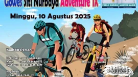 Sebanyak 11 ribu pesepeda telah mendaftarkan diri dalam gelaran Gowes Siti Nurbaya Padang 2025, Rabu (16/7/2025). (Foto: FB Diskominfo Padang)