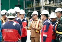 Anggota DPD RI, H. Irman Gusman melakukan kunjungan kerja ke PLTP Supreme Energy Muara Laboh (SEML) di Kabupaten Solsel, Selasa (22/7/2025). (Foto: Humas Pemkab Solsel)