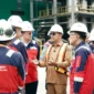 Anggota DPD RI, H. Irman Gusman melakukan kunjungan kerja ke PLTP Supreme Energy Muara Laboh (SEML) di Kabupaten Solsel, Selasa (22/7/2025). (Foto: Humas Pemkab Solsel)
