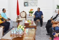 Wali Kota Pariaman Yota Balad menerima kunjungan Tim Balai Pelestarian Kebudayaan (BPK) Wilayah III Sumbar, Jumat (25/7/2025). (Foto: Kominfo Pariaman)
