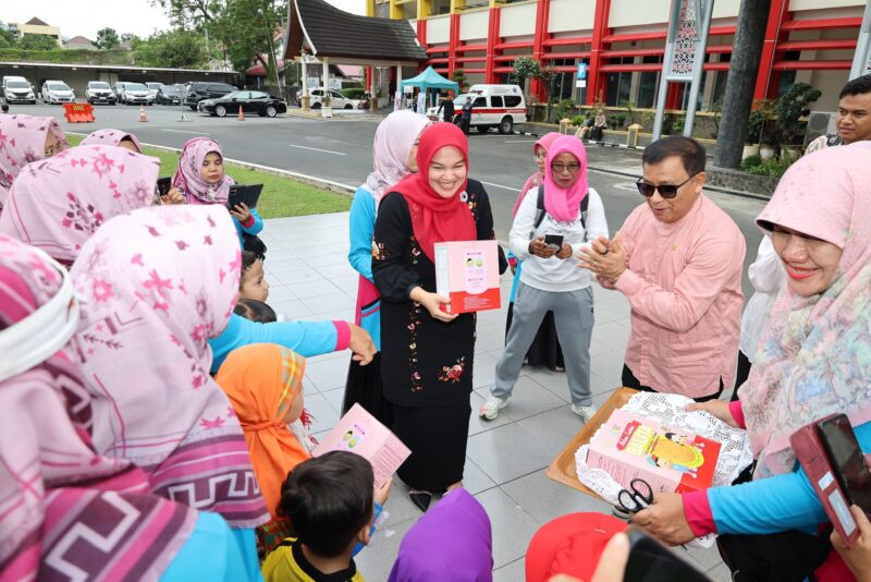 PW HIMPAUDI Provinsi Sumbar menggelar Puncak HAN Tingkat Provinsi di Lapangan Kantor Gubernur Sumbar, Rabu (30/7/2025). (Foto: Kominfo Pariaman)