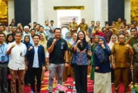 Pemkab Dharmasraya bekerja sama dengan PT Bank Mandiri (Persero) Tbk menggelar pembekalan bagi pengurus dan pengawas Koperasi Desa Merah Putih (KDMP) se-Kabupaten Dharmasraya, Selasa (29/7/2025). (Foto: Pemkab Dharmasraya)