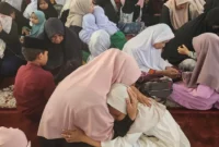 Komunitas PPA Kota Padang Panjang kembali menggelar Muharram Fest di Masjid Agung Manarul 'Ilmi Islamic Centre, Minggu (27/7/2025). (Foto: Kominfo Padang Panjang)