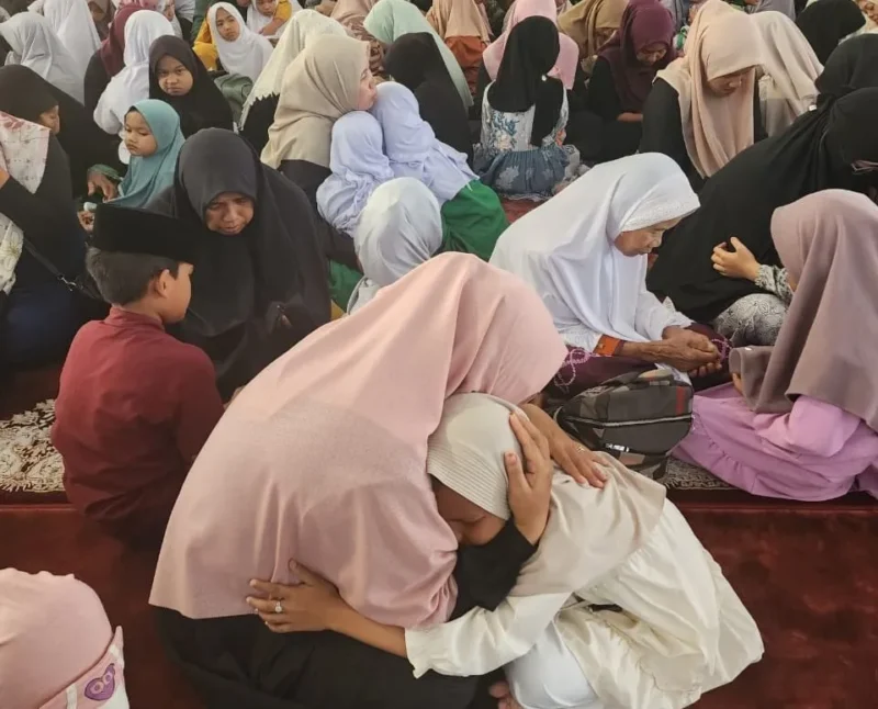 Komunitas PPA Kota Padang Panjang kembali menggelar Muharram Fest di Masjid Agung Manarul 'Ilmi Islamic Centre, Minggu (27/7/2025). (Foto: Kominfo Padang Panjang)